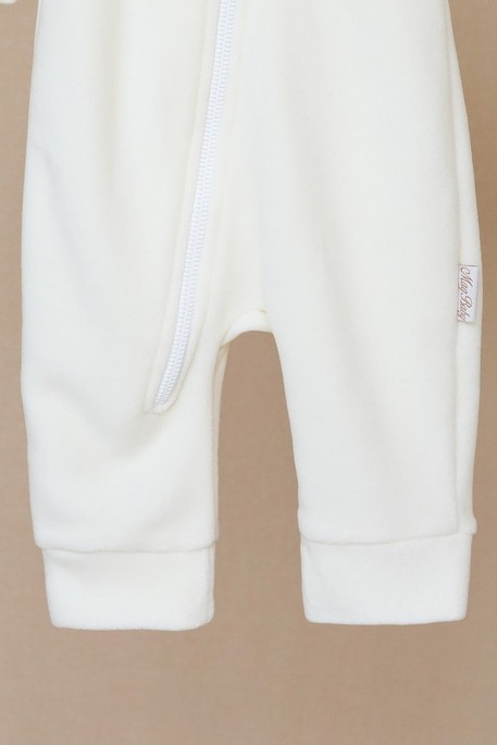 Флисовый человечек Bear, Молочный - фото 4