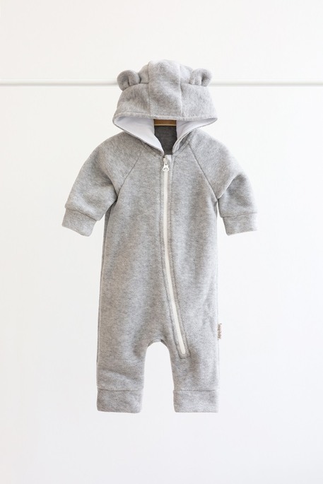 Флисовый человечек Bear, Серый меланж