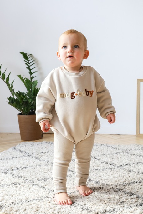 Боді з тринитки з начосом Juice, Слонова кістка - фото 5