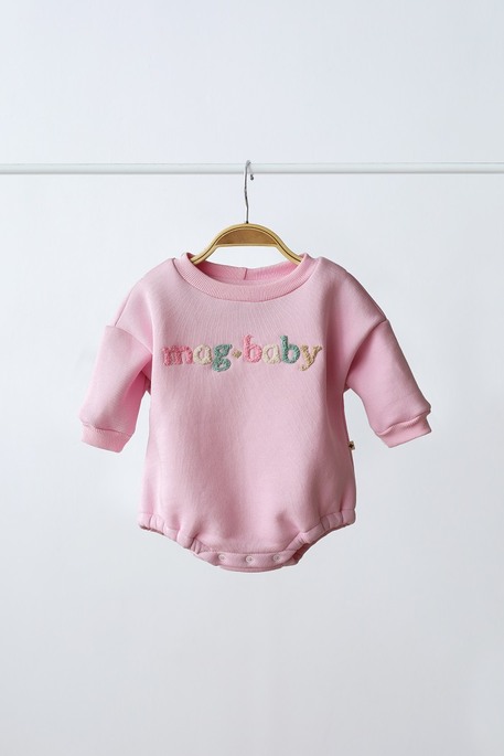 Боді з тринитки з начосом Juice, Рожевий