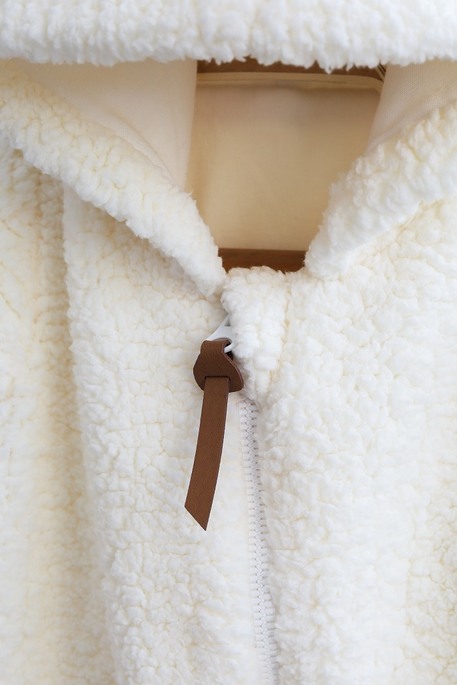 Демисезонный комбинезон Eddy, Молочный - фото 7