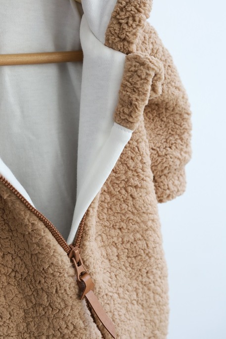 Демисезонный комбинезон Eddy, Коричневый - фото 4