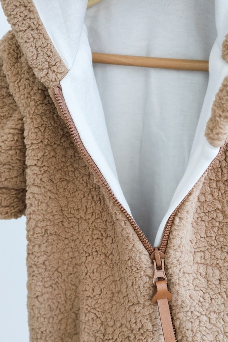 Демисезонный комбинезон Eddy, Коричневый - фото 5