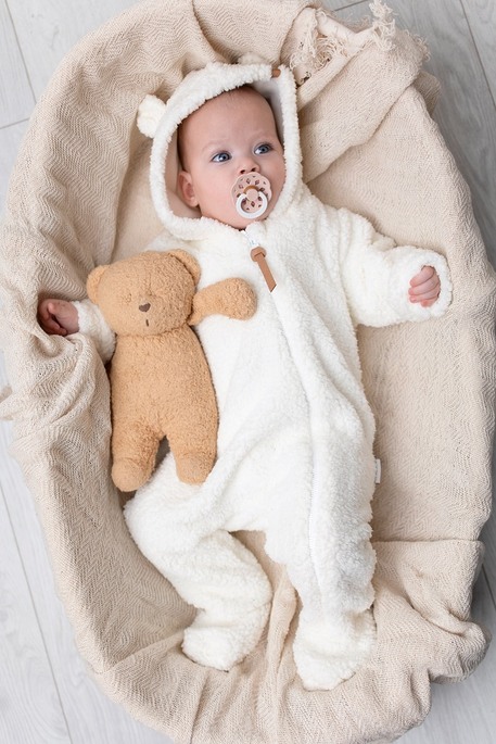 Демисезонный комбинезон Eddy, Молочный - фото 3