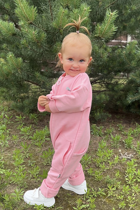 Комбінезон Happy, Рожева глазурь - фото 1