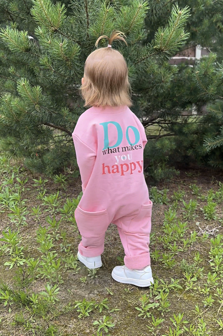 Комбінезон Happy, Рожева глазурь - фото 2