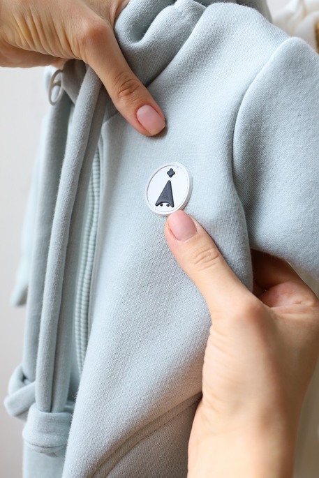 Комбинезон на флисе Loony, Сизый - фото 4