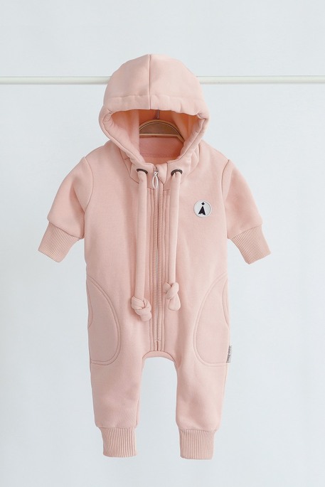 Комбінезон на флісі Loony, Персиковий