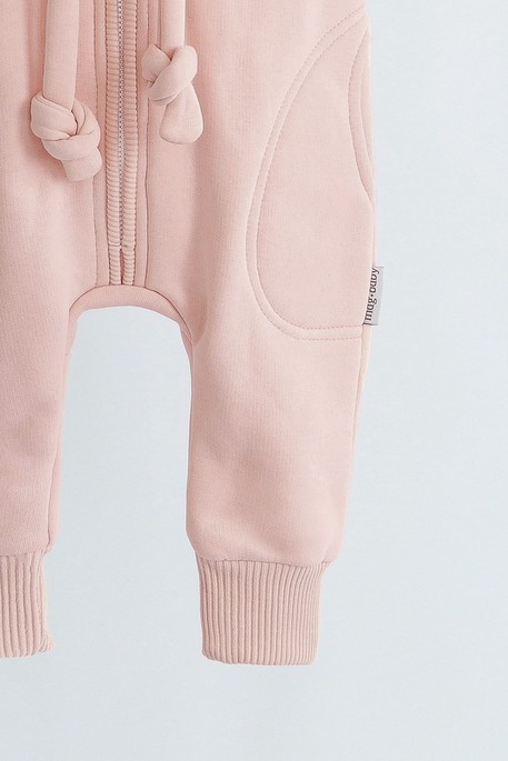 Комбінезон на флісі Loony, Персиковий - фото 4