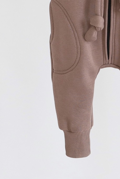 Комбинезон на флисе Loony, Коричневый - фото 3