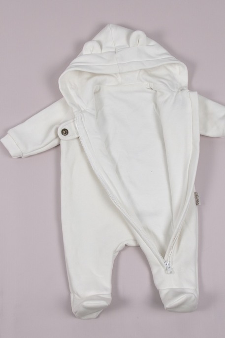 Комбинезон с начесом Nory, Молочный - фото 5