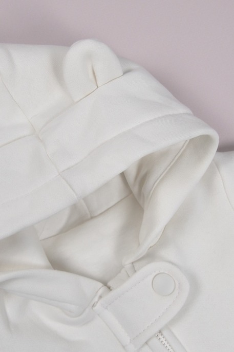 Комбинезон с начесом Nory, Молочный - фото 4