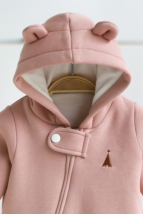 Комбинезон с начесом Nory, Пыльная роза - фото 3