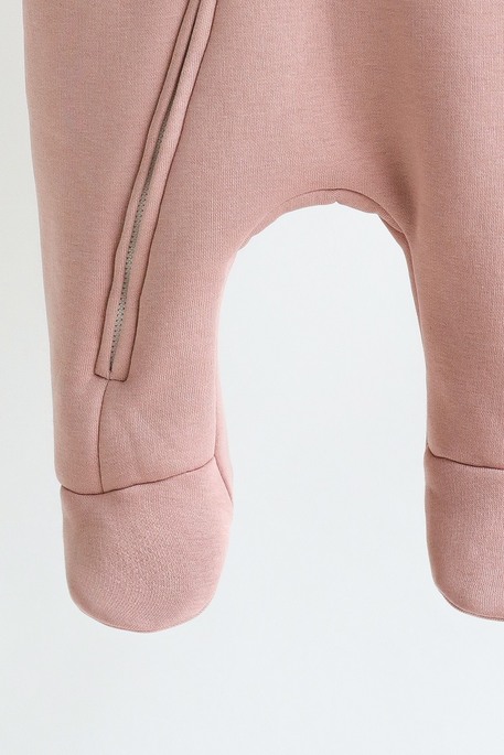 Комбинезон с начесом Nory, Пыльная роза - фото 4