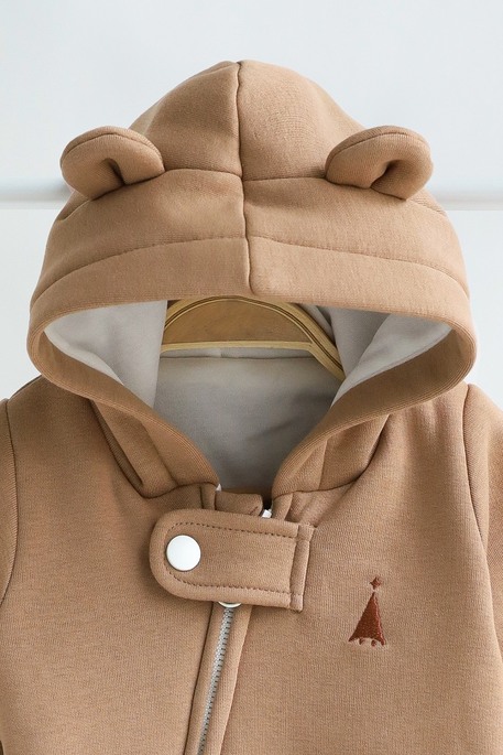 Комбинезон с начесом Nory, Коричневый - фото 4