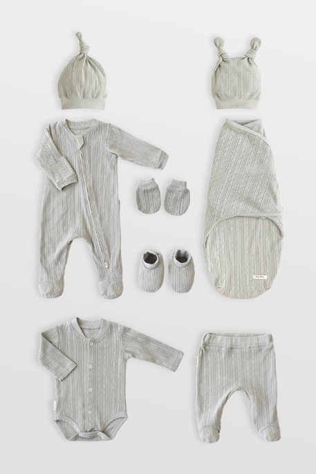 Набір для новонародженого Azhur, Сизий