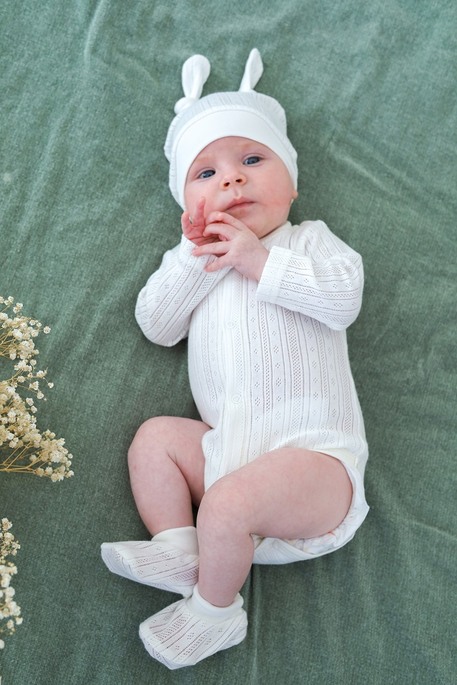 Набір для новонародженого Azhur, Молочний - фото 5