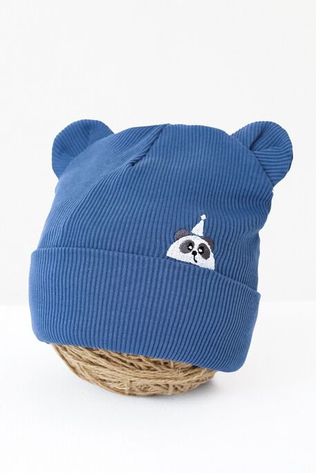Шапка Panda, Синя