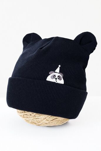 Шапка Panda, Графітова - фото 1