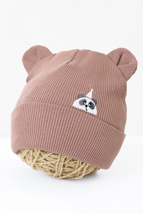 Шапка Panda, Коричнева