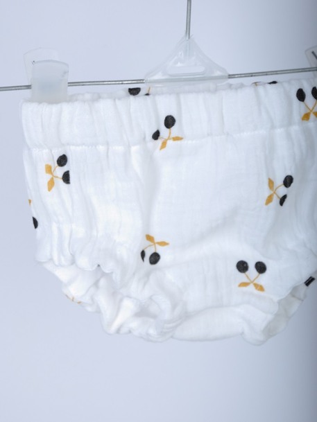 Муслінові трусики-блумери на підгузник, Вишні - фото 3