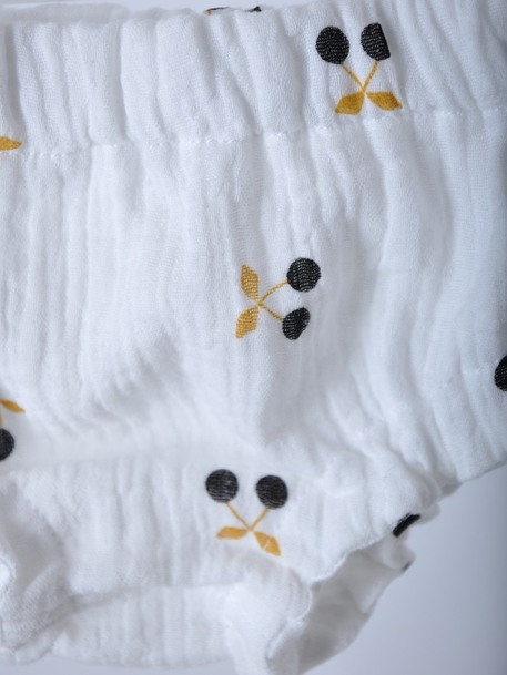 Муслінові трусики-блумери на підгузник, Вишні - фото 4