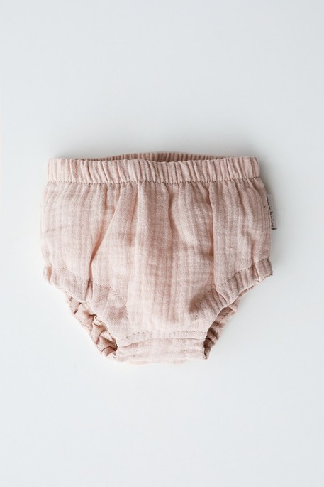 Муслінові трусики-блумери на підгузник, Бежеві