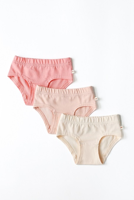 Тройной набор трусиков Aurora, Пудровый