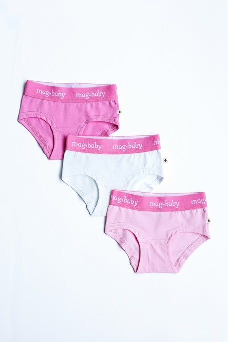 Потрійний набір трусиків Aida, Світло-рожевий