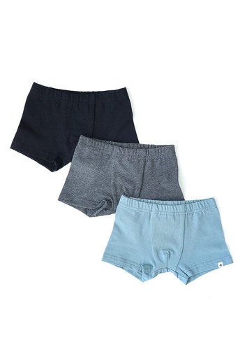 Тройной набор трусиков Richard, Темный меланж