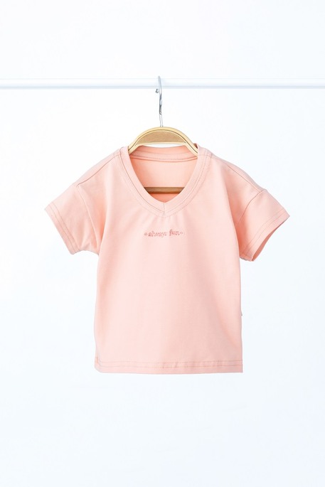 Футболка Always fun, Персикова