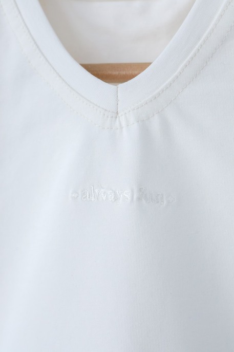 Футболка Always fun, Молочная - фото 1