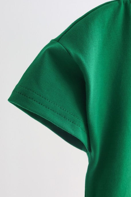 Футболка с карманом Be Brave, Зеленая - фото 5