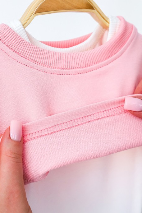 Майка з кроп-топом Glory, Рожева глазур - фото 5