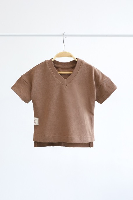 Футболка Jade, Коричневая