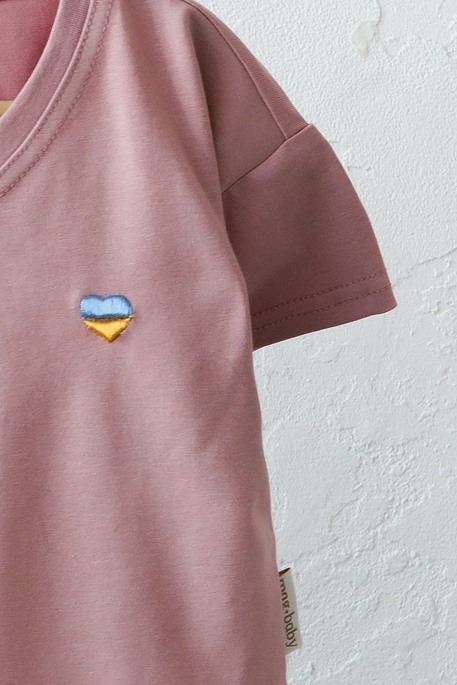 Футболка Roomy, Пыльная роза - фото 1