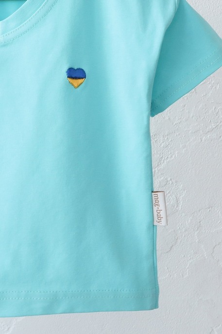 Футболка Roomy, Бирюзовая - фото 1