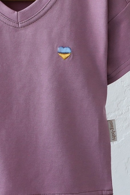 Футболка Roomy, Темно-розовая - фото 1