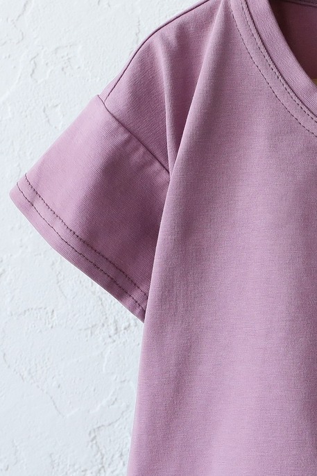 Футболка Roomy, Темно-розовая - фото 2