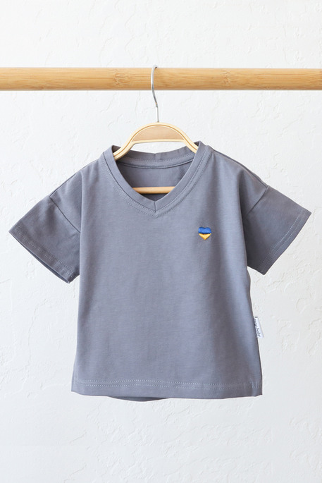 Футболка Roomy, Серая