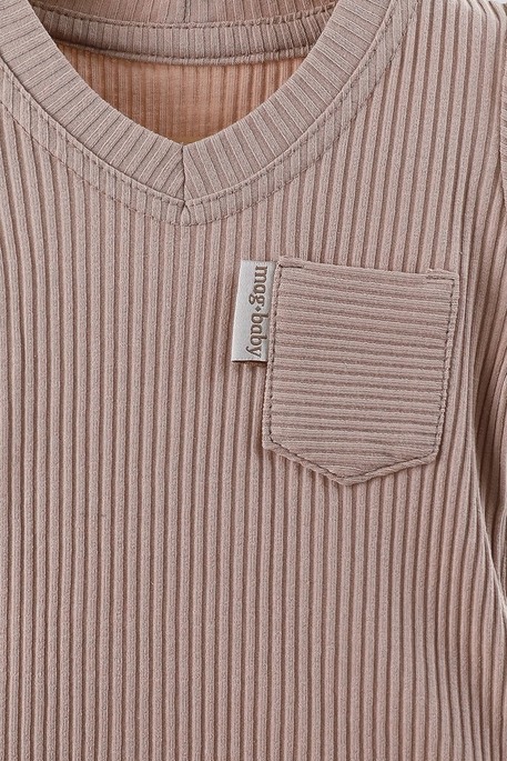 Футболка Strip, Мокко - фото 2