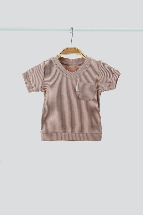 Футболка Strip, Мокко