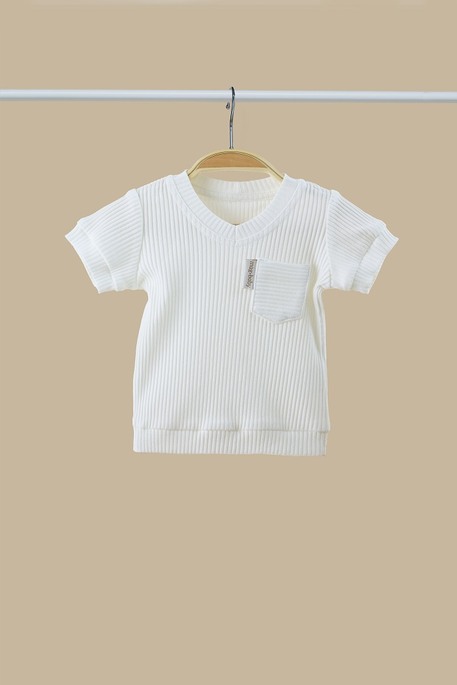 Футболка Strip, Молочная