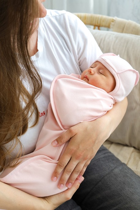 Шапка Abel, Світло-рожева - фото 1