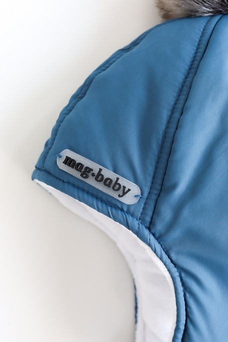 Шапка Аляска, Сапфірова - фото 1