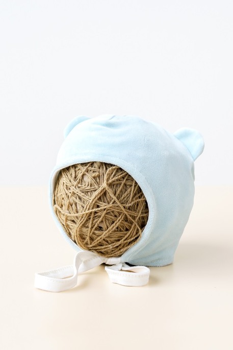 Велюровая шапка Ari, Светло-ментоловая