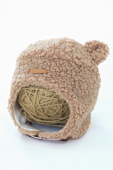 Хутряна шапка Baloo, Коричнева - фото 1