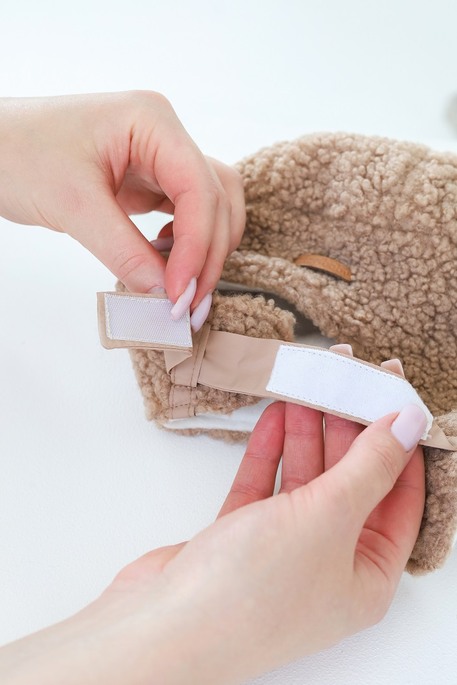 Хутряна шапка Baloo, Коричнева - фото 2