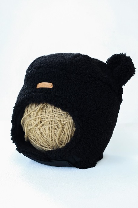 Меховая шапка Baloo, Черная - фото 1