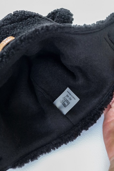 Меховая шапка Baloo, Черная - фото 3